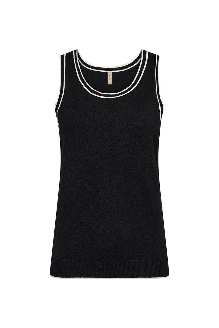 La camisole bord contrastant Soya Concept| 33526
