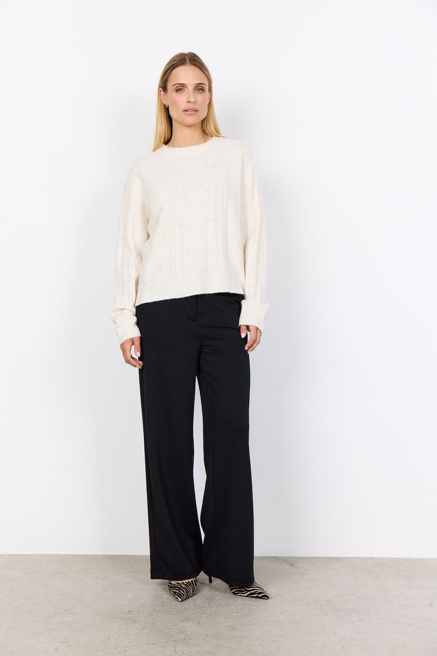 Le pull motif torsade Soya Concept | 33698