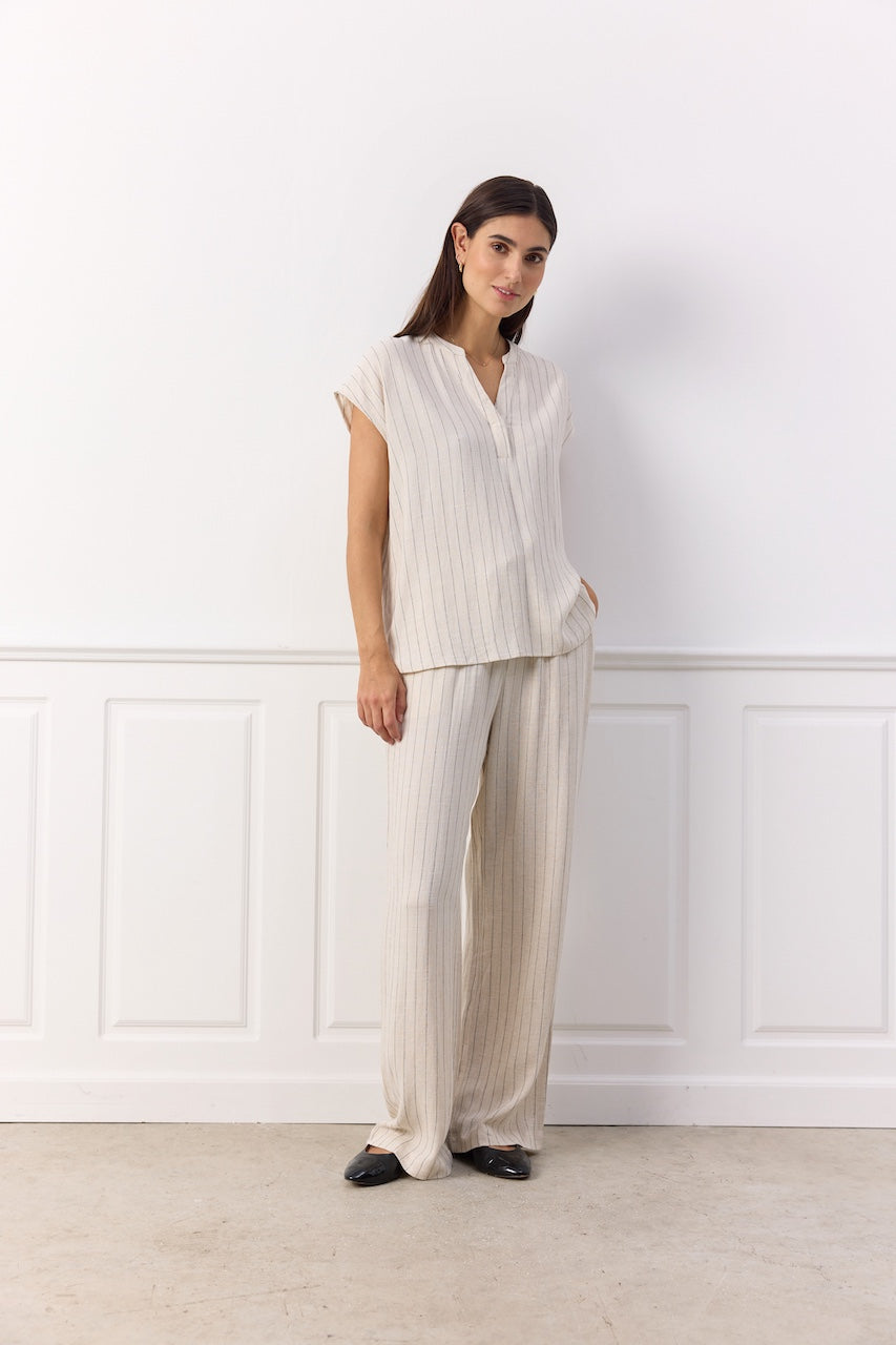 La blouse rayée Soya Concept | 41087
