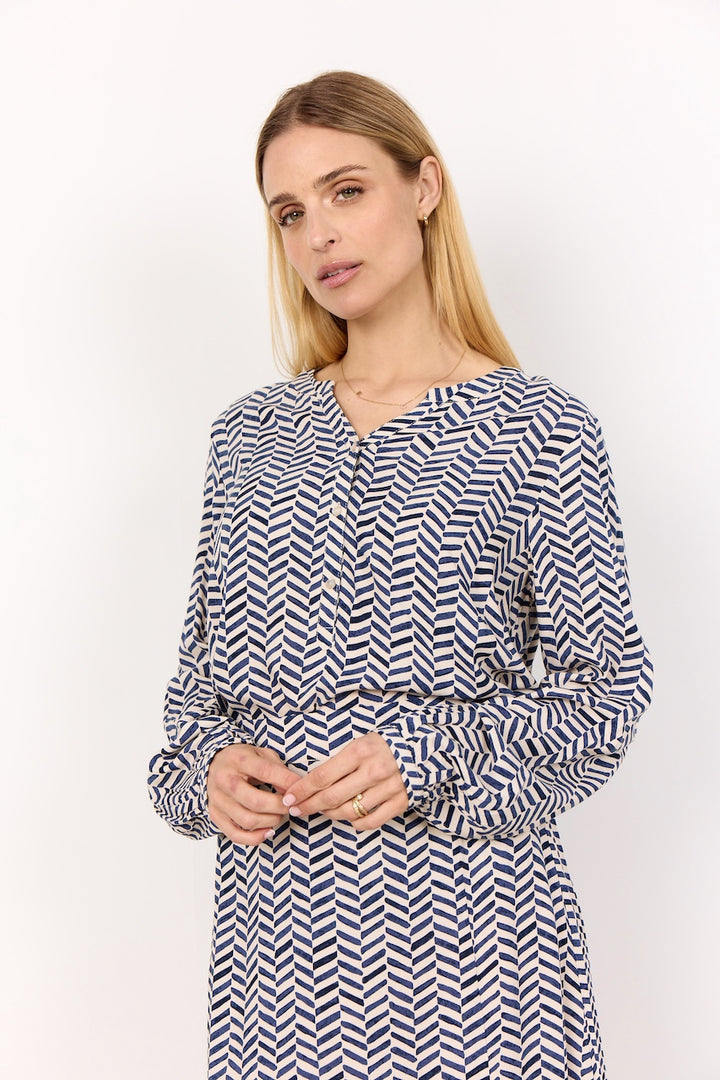 La blouse imprimé géométrique Soya Concept | 41312