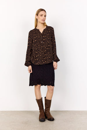 La blouse imprimé léopard Soya Concept | 41345