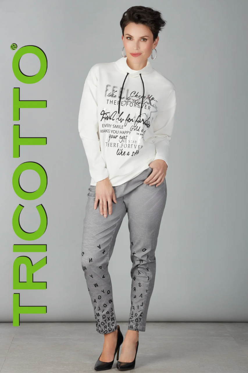 The Tricotto Printed Sweater | 708