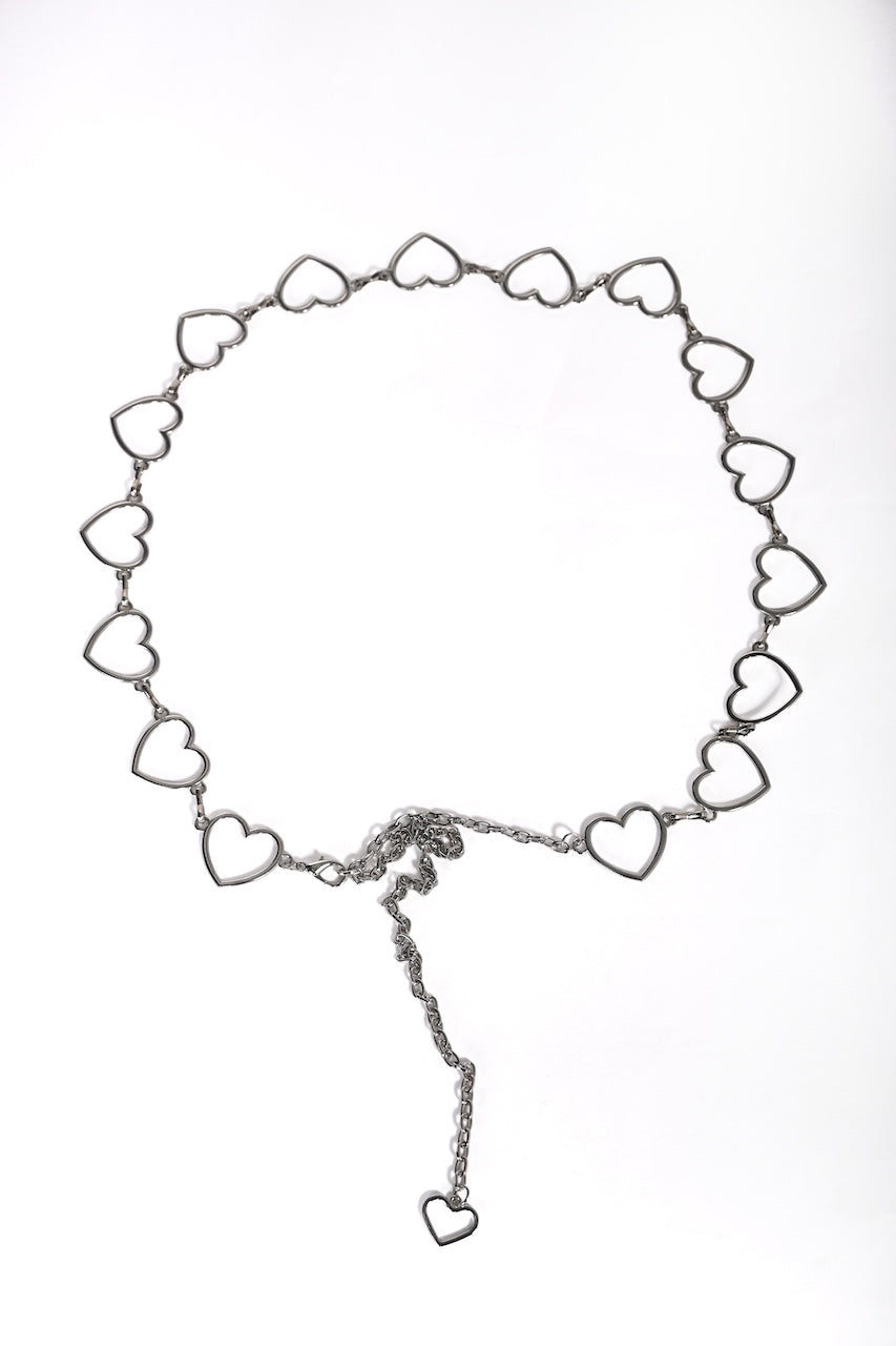 La ceinture à chaine en coeur Frank Lyman|A26604