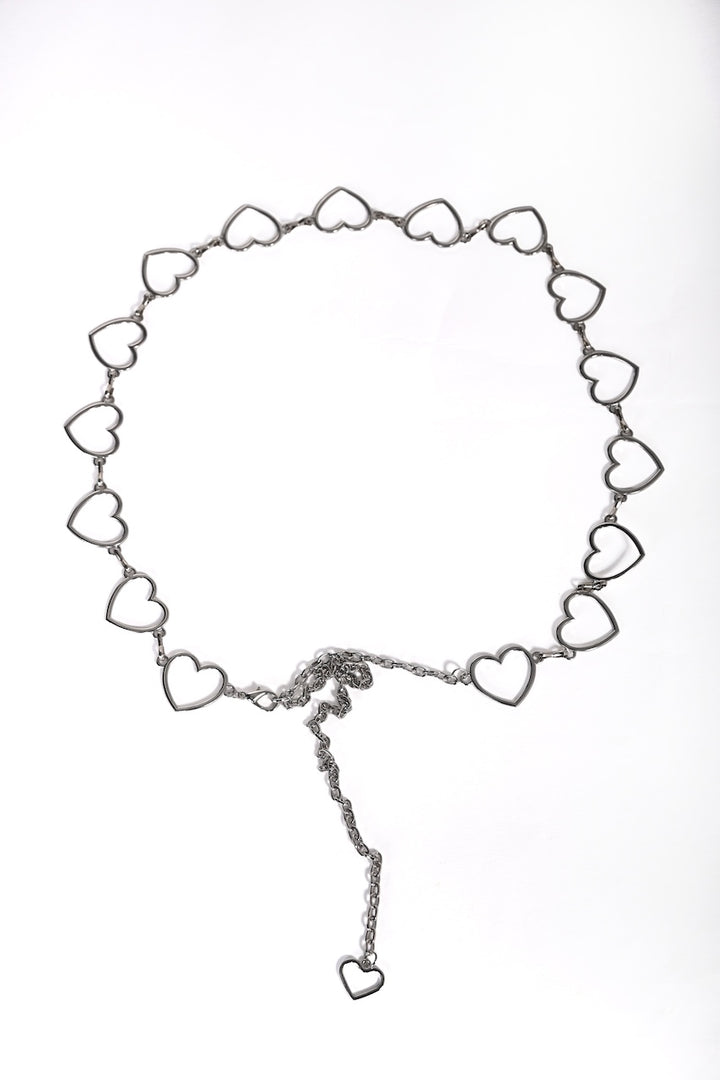 La ceinture à chaine en coeur Frank Lyman|A26604