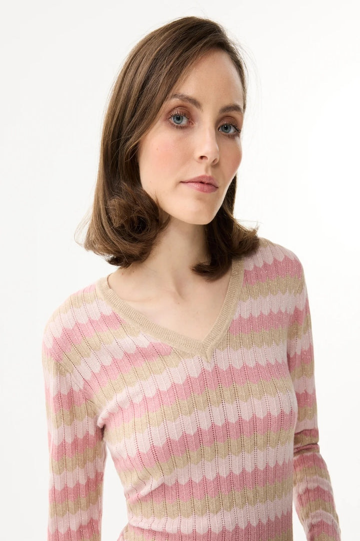 Le pull rayé LARA Leo Ugo | AW126