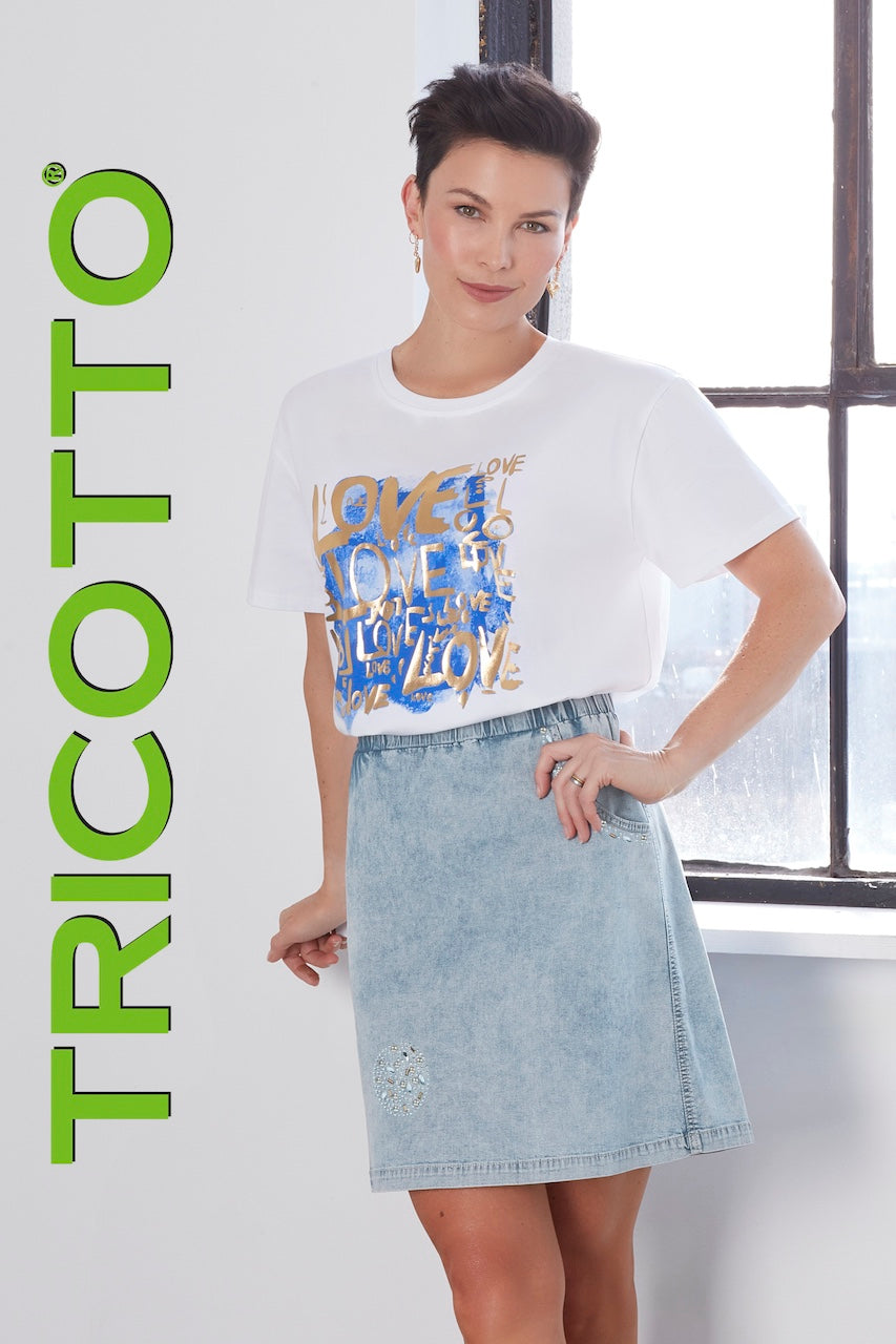 The Tricotto lyocell skirt | C-545