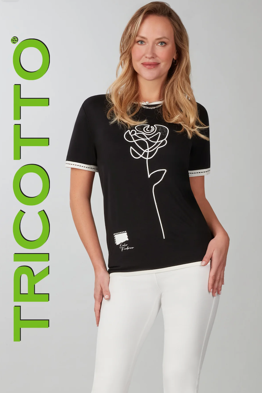 The Tricotto Floral T-Shirt | C-521