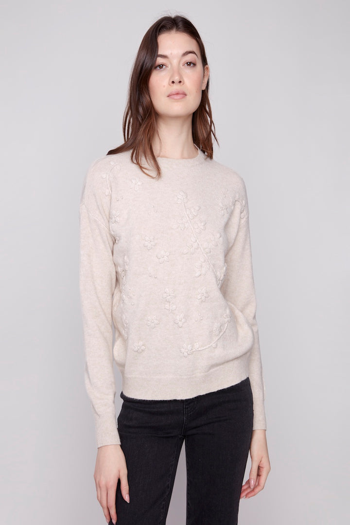 Le pull à col rond Charlie B. | C2821-736A