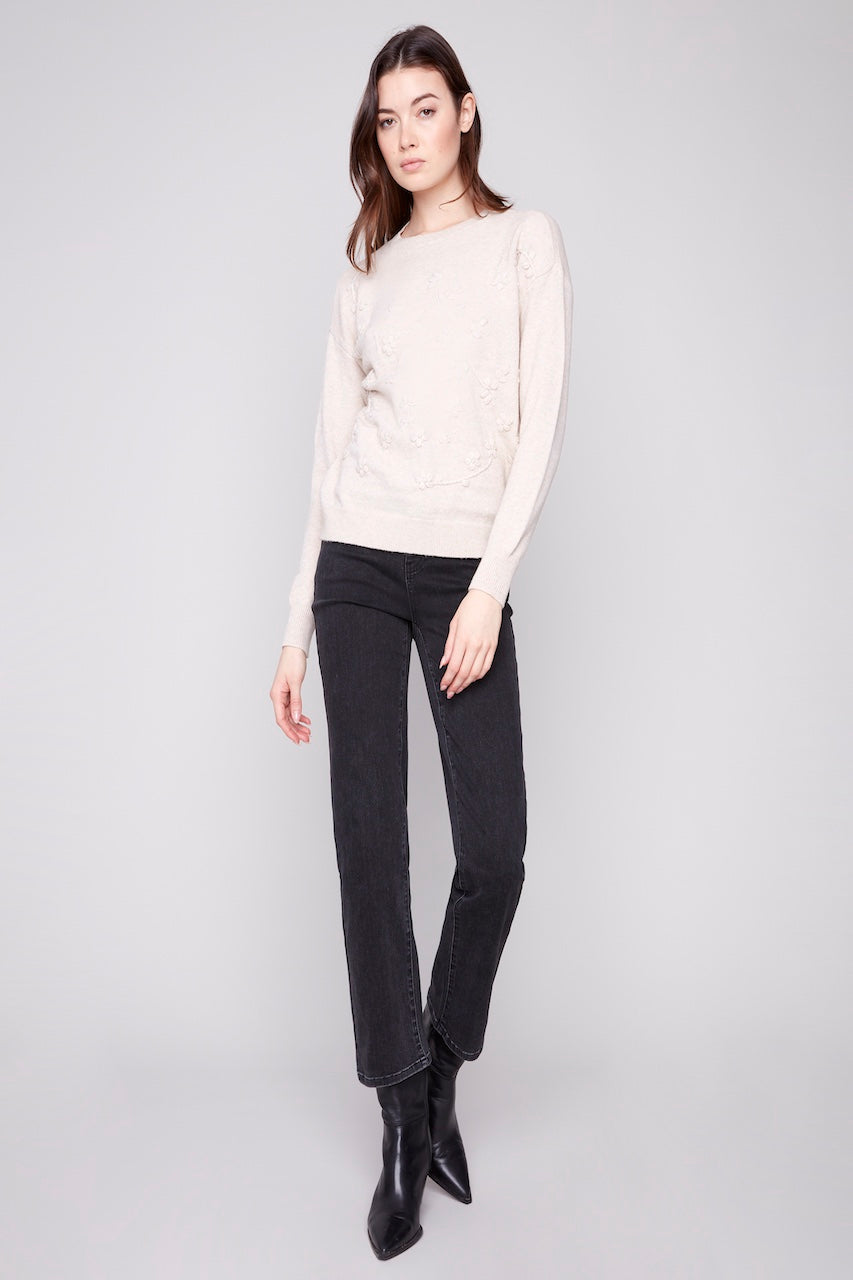 Le pull à col rond Charlie B. | C2821-736A