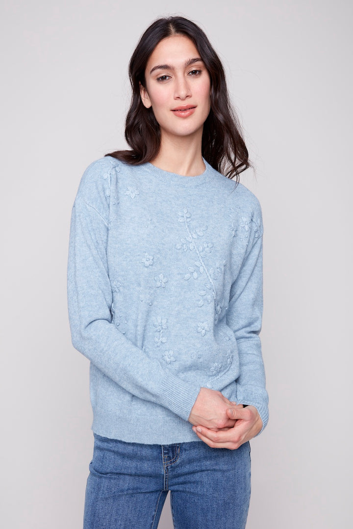 Le pull à col rond Charlie B. | C2821-736A