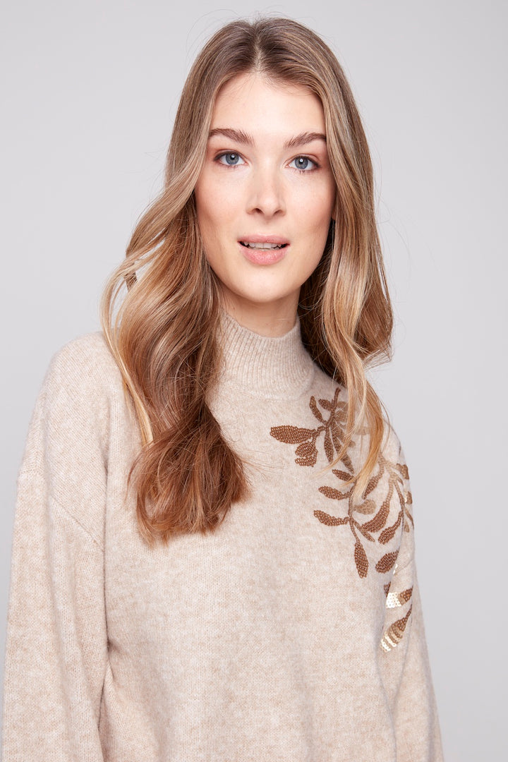 Le pull scintillant Charlie B. | C2856-018C