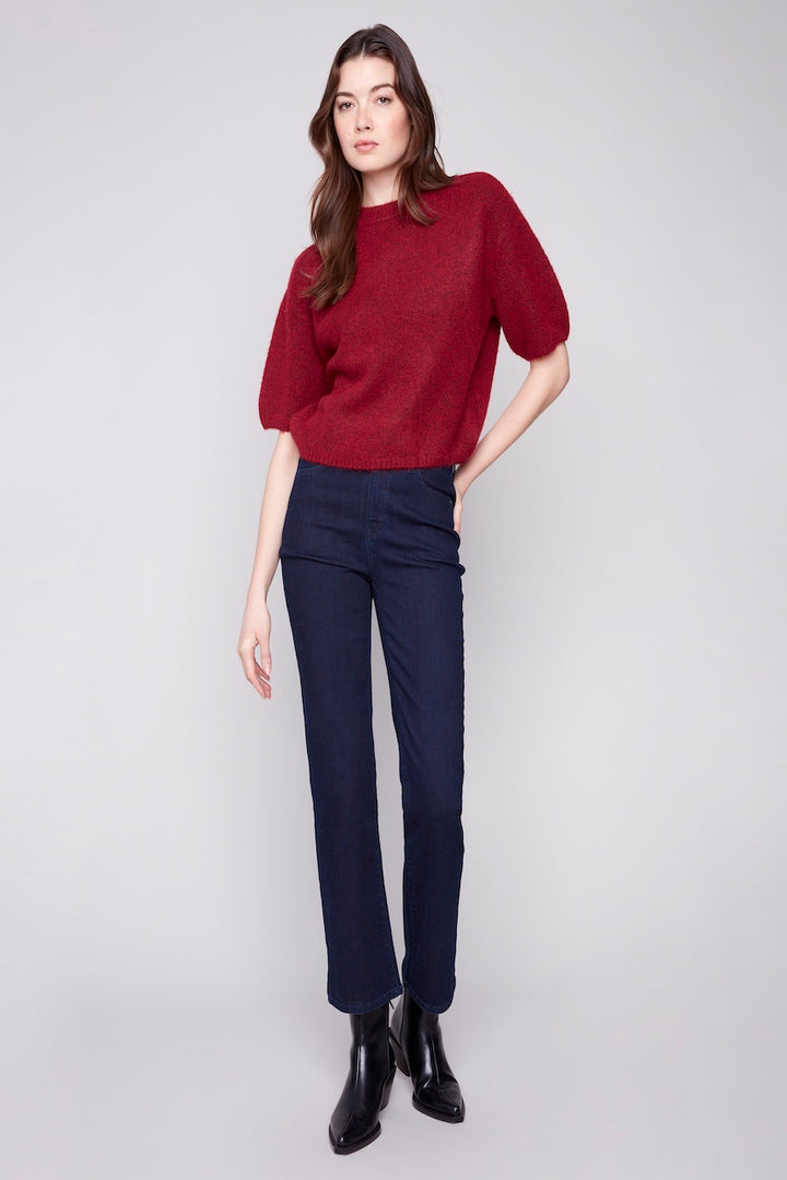 Le pull manches ballon Charlie B. | C2858-340C