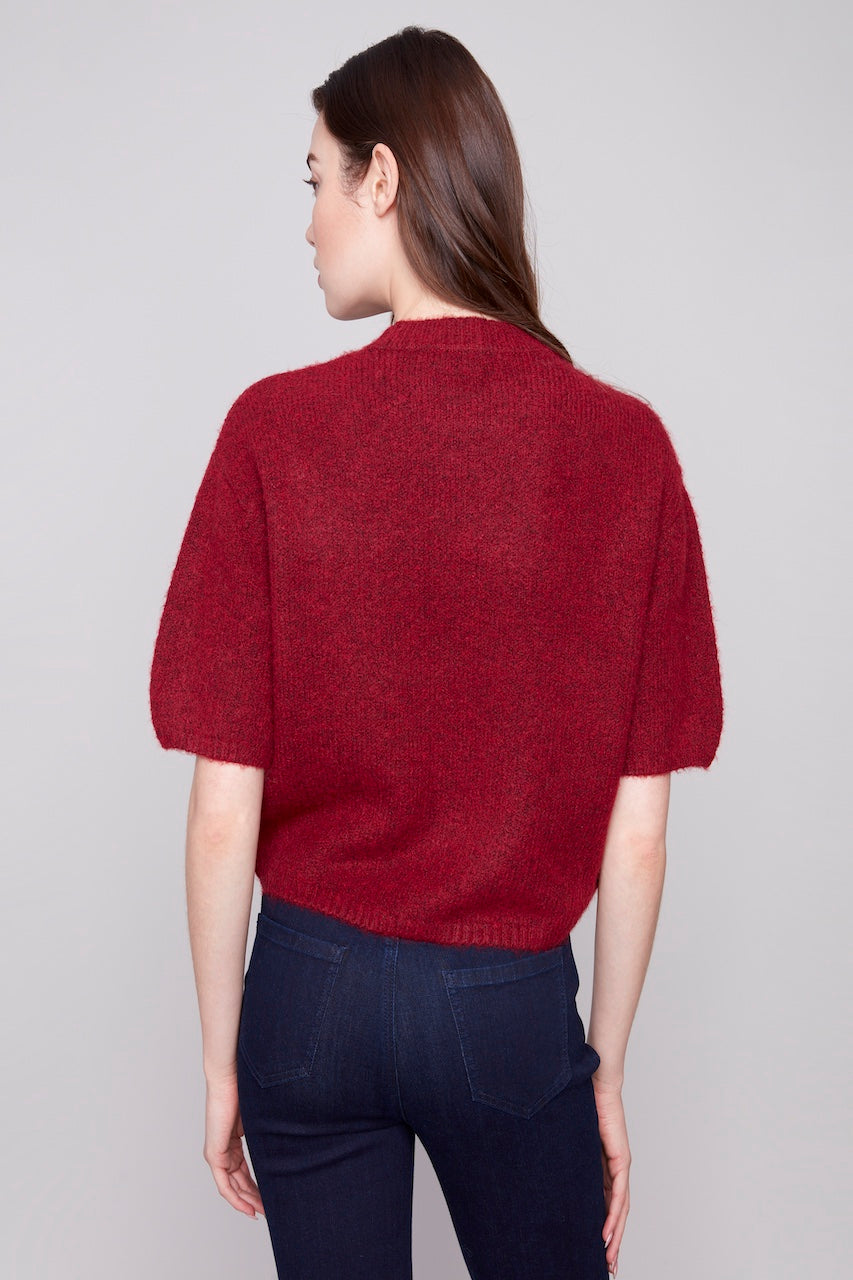 Le pull manches ballon Charlie B. | C2858-340C