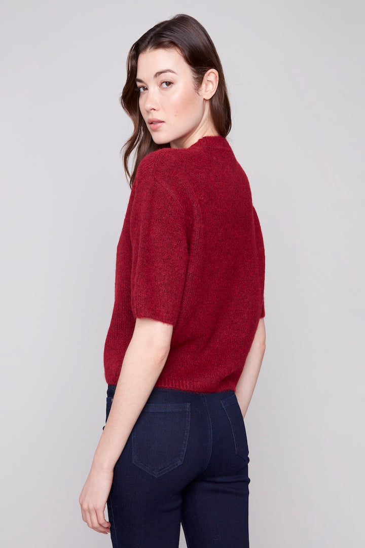 Le pull manches ballon Charlie B. | C2858-340C