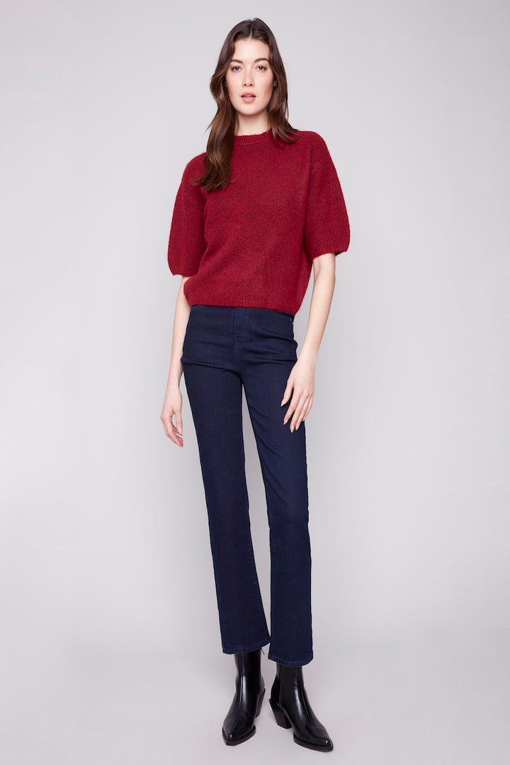 Le pull manches ballon Charlie B. | C2858-340C