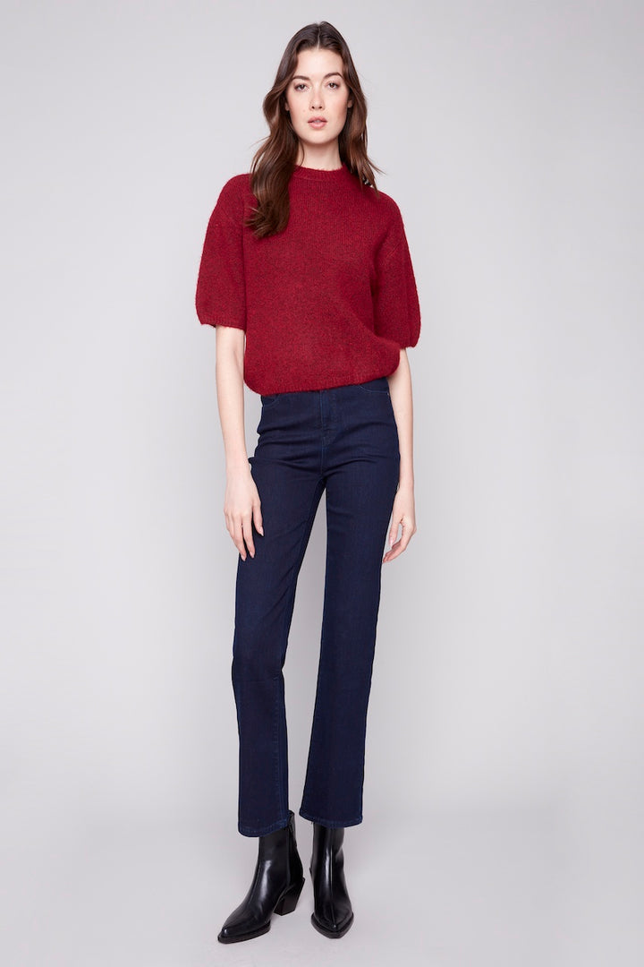 Le pull manches ballon Charlie B. | C2858-340C