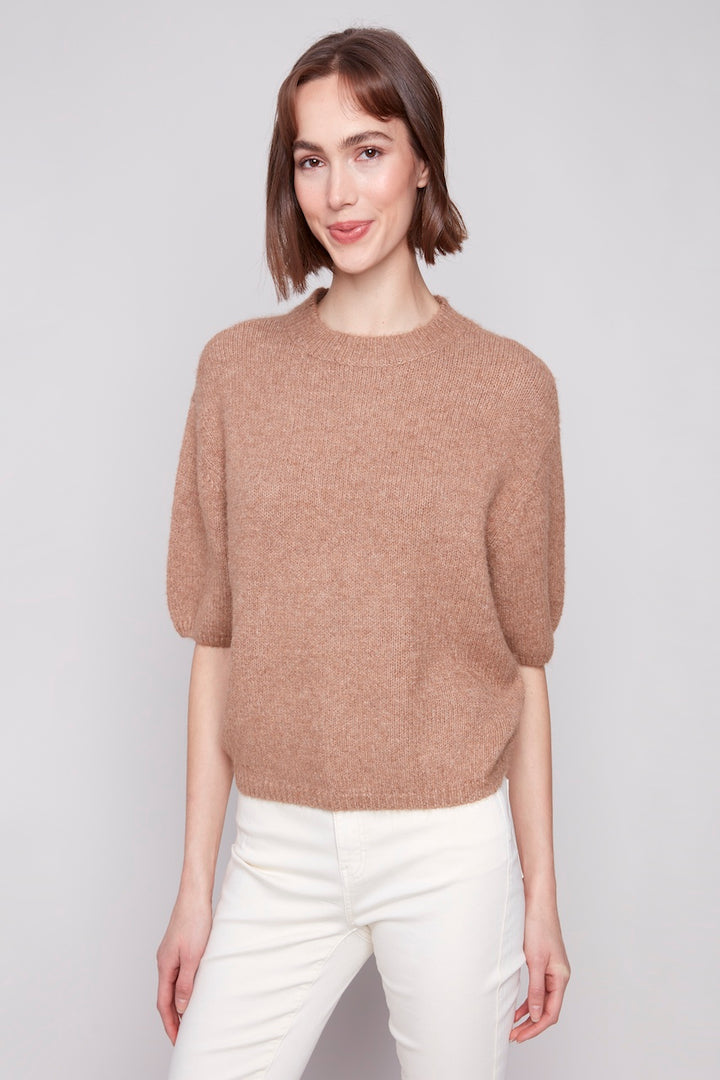 Le pull manches ballon Charlie B. | C2858-340C