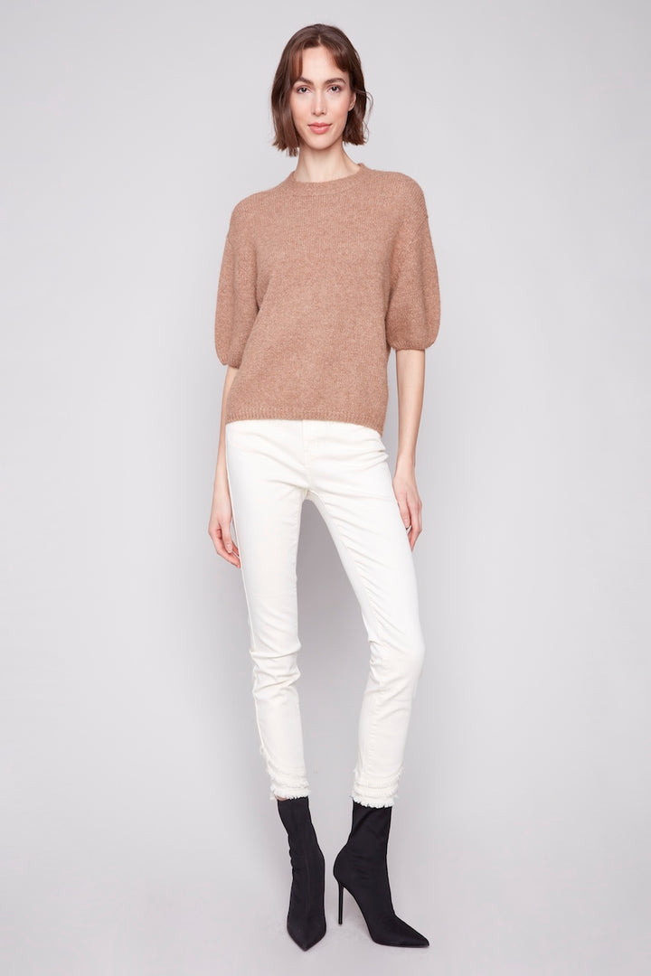Le pull manches ballon Charlie B. | C2858-340C