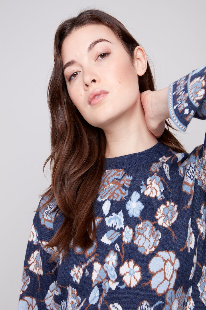 Le pull à col rond Charlie B. | C2905-974A