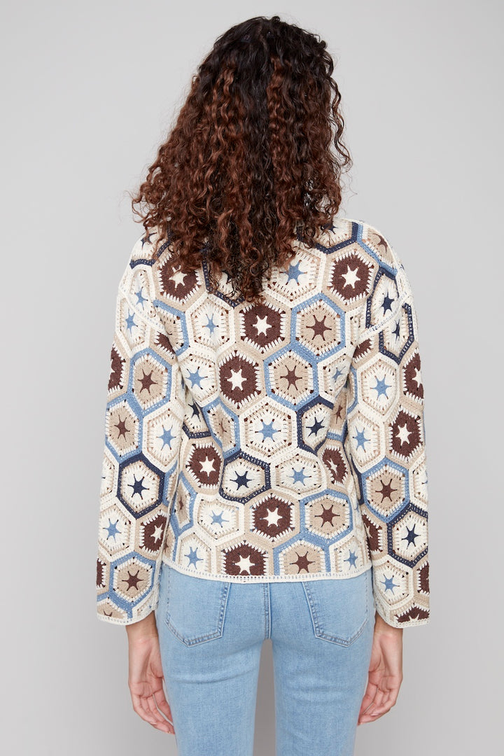 Le chandail style crochet Charlie B. | C4633P-429C