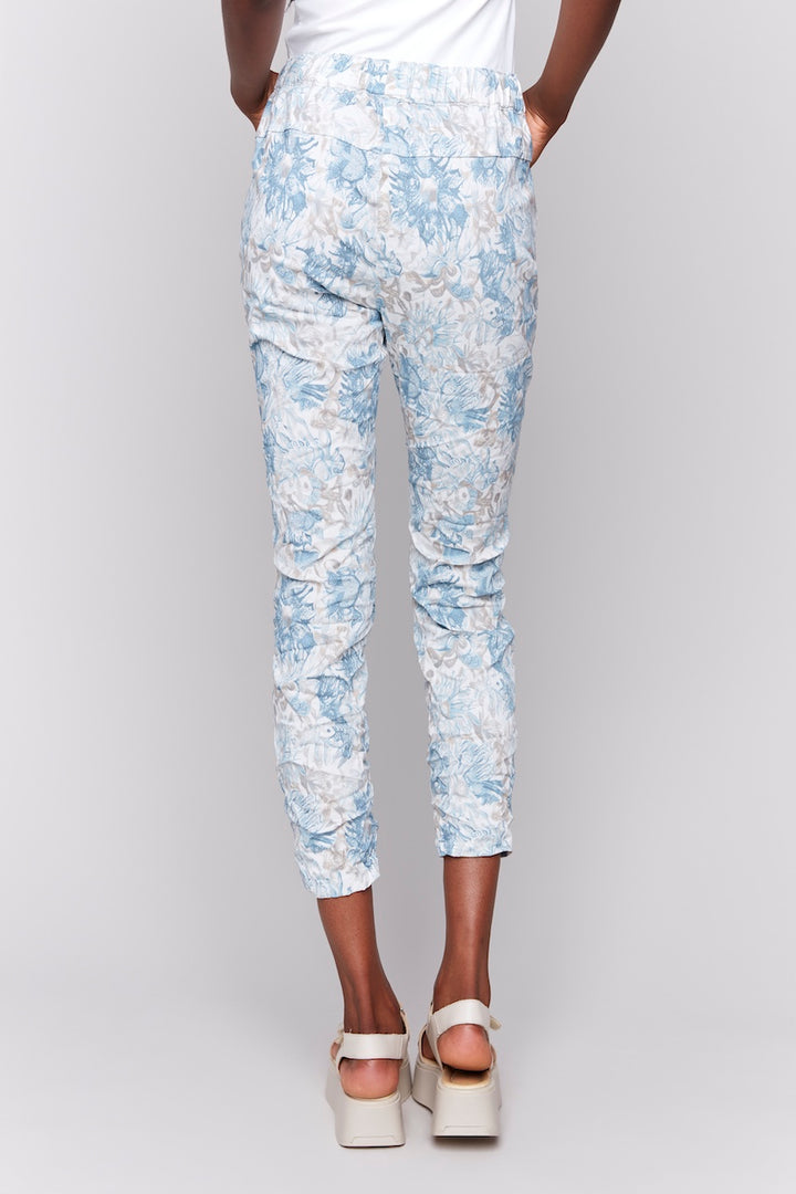 Charlie B. Crinkled Bengaline Pants | C5219T-849A