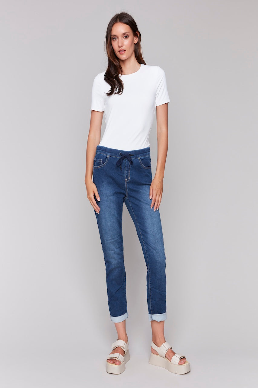 Charlie B. jogger jeans | C5347-293B