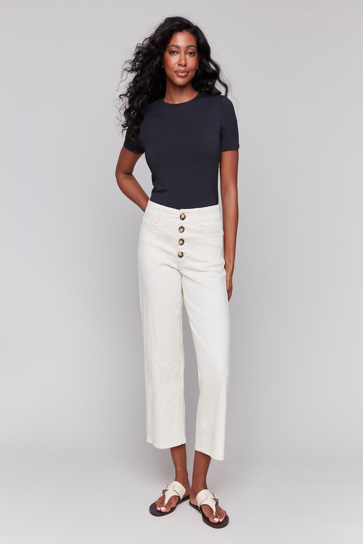 Charlie B. Button-Down Pants | C5623-233C