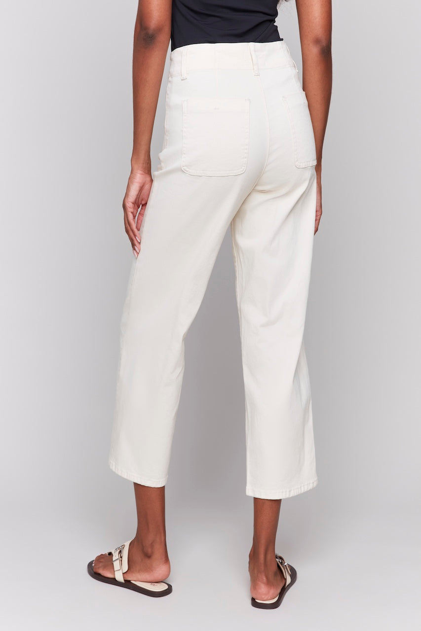 Le pantalon boutonné Charlie B. | C5623-233C