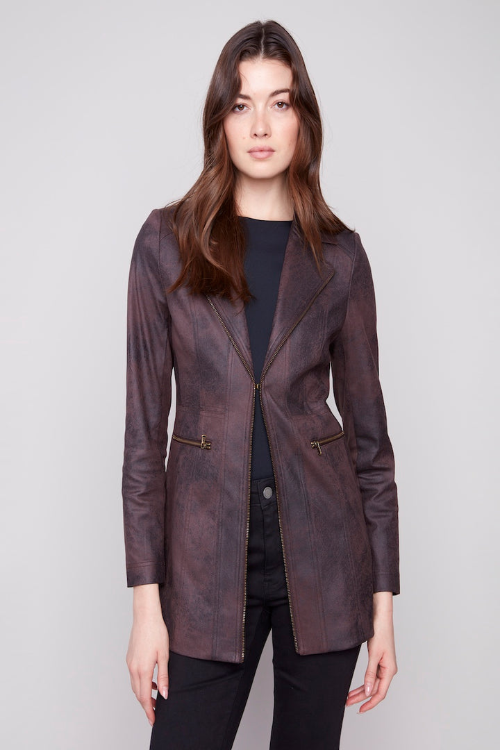 La veste longue vintage Charlie B. | C6270RR-869A