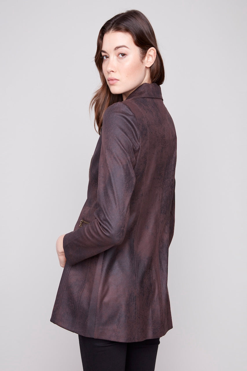 La veste longue vintage Charlie B. | C6270RR-869A