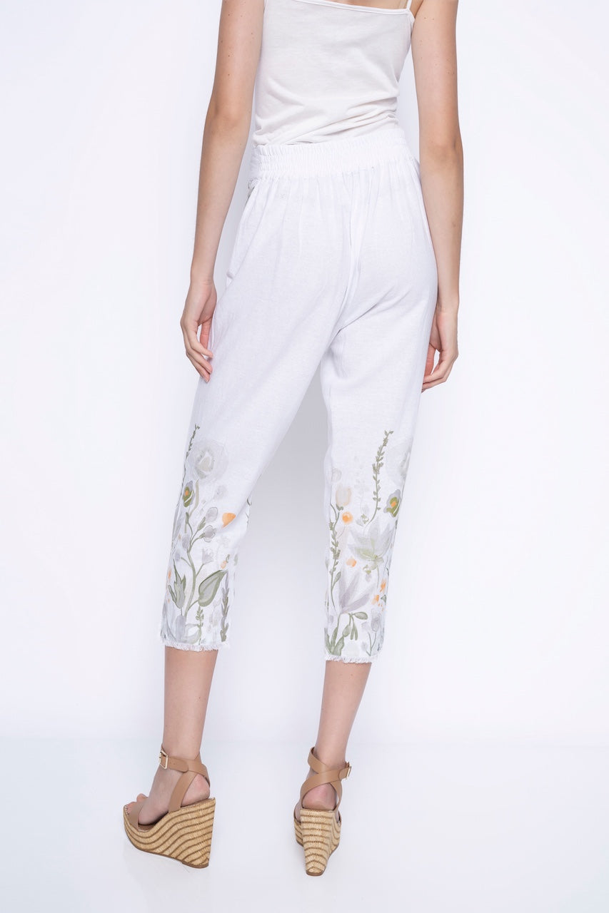 Le capri en lin Picadilly | GM075DD