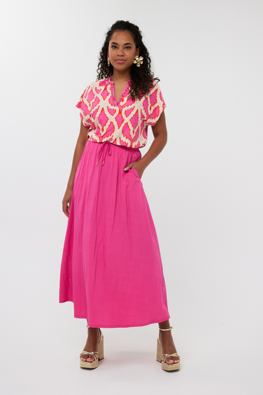 La blouse à col orné Esqualo | HS2530200