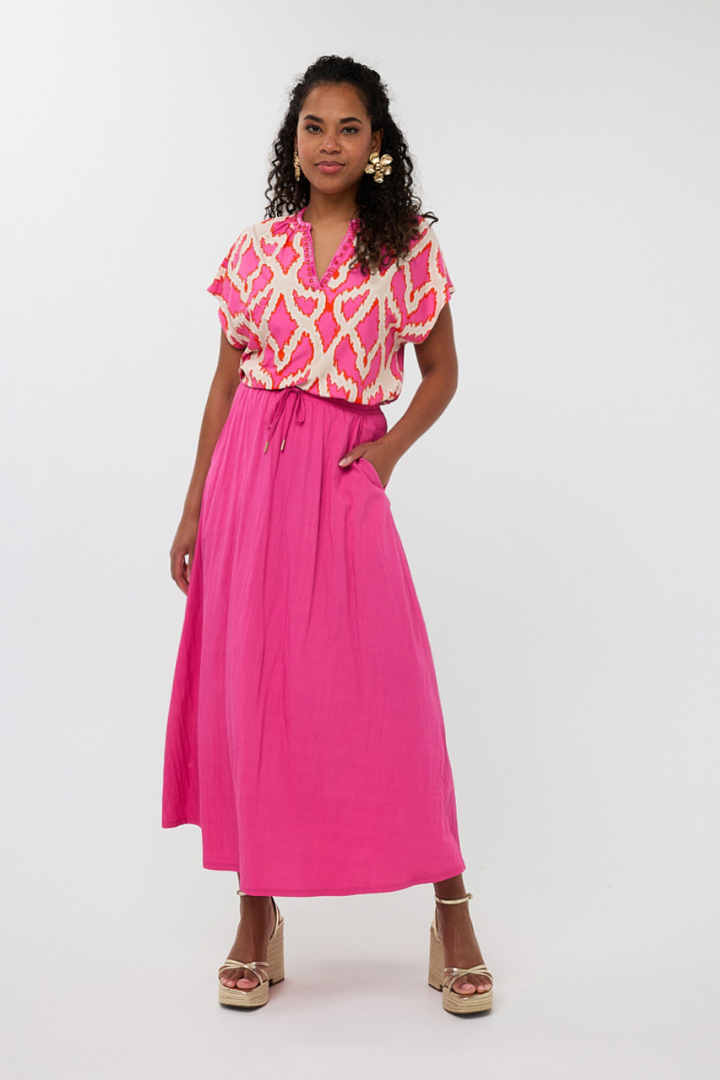 La blouse à col orné Esqualo | HS2530200