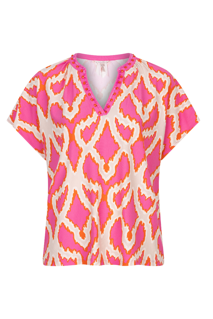 La blouse à col orné Esqualo | HS2530200