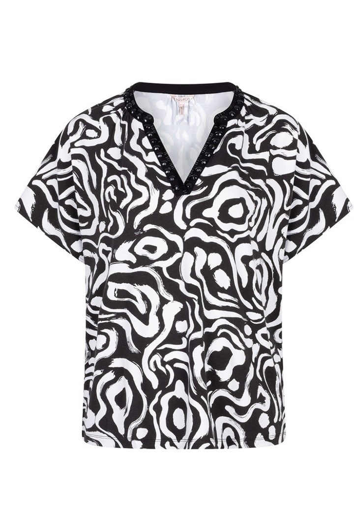 La blouse motifs abstraits Esqualo | HS2530225