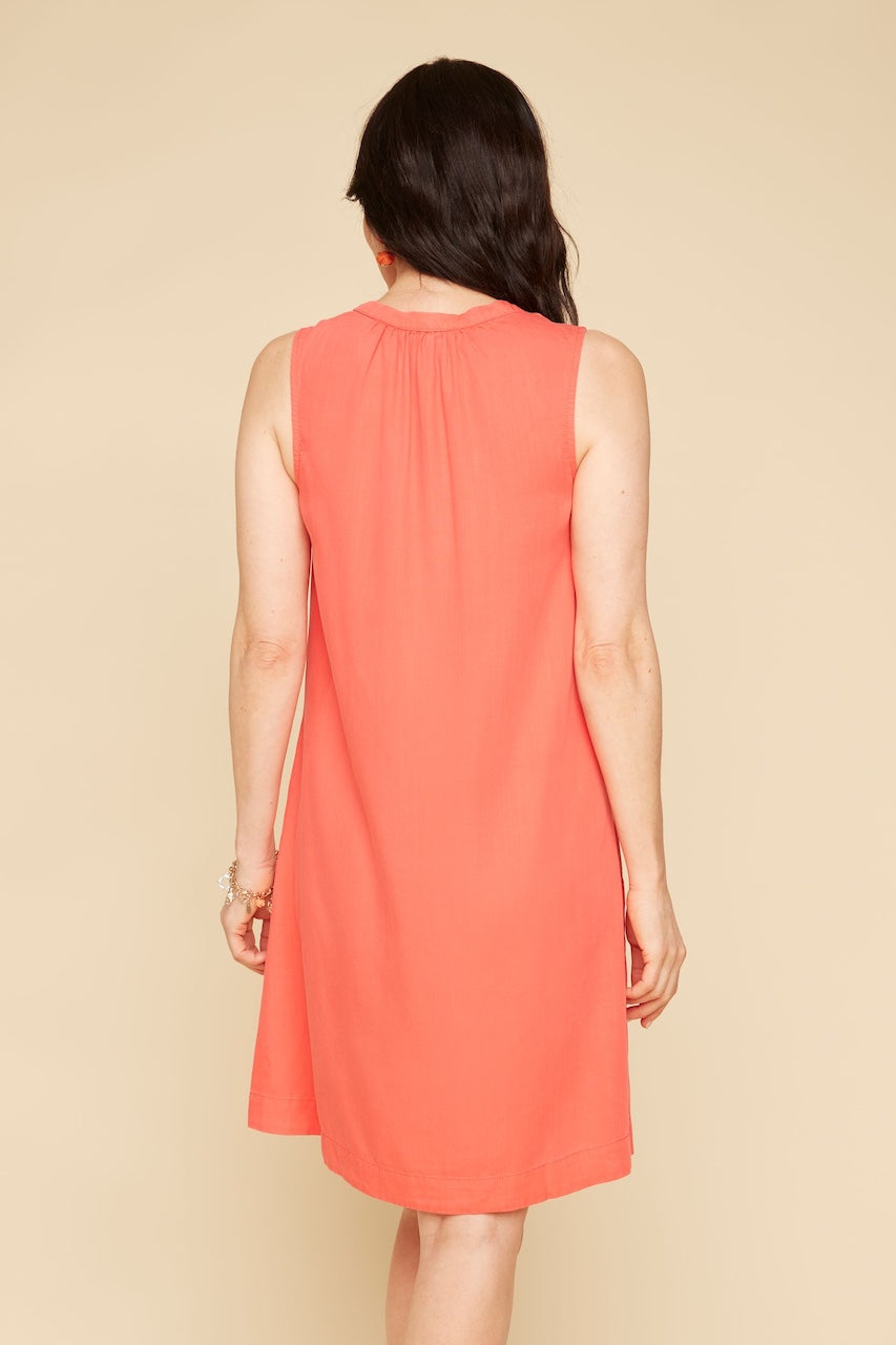 The Renuar tencel dress | R4336-E2142 