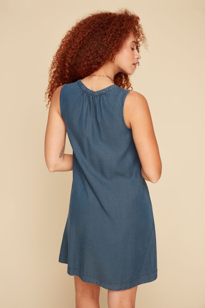 The Renuar tencel dress | R4336-E3019