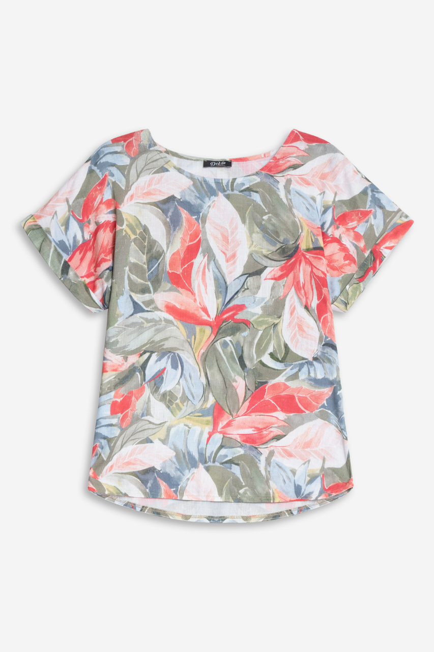 Le t-shirt tropical Devia Collection | S393T