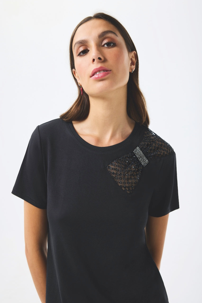 Le t-shirt boucle transparente Leo & Ugo | TEV355