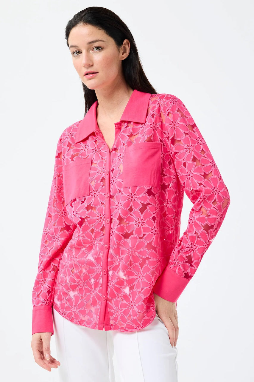 La chemise en résille Leo Ugo | TEW376