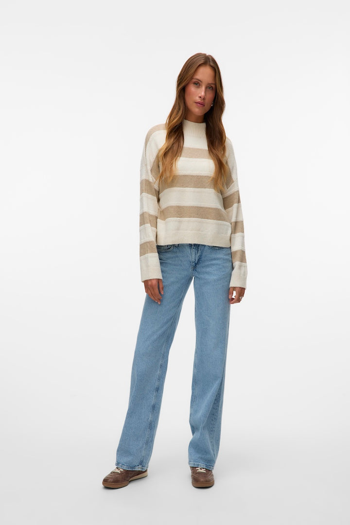 Le pull en maille à col haut Vero Moda | 10331538